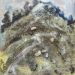 Steep, 2025, oil and earth on panel, 9.75 x 7.75 inches thumbnail
